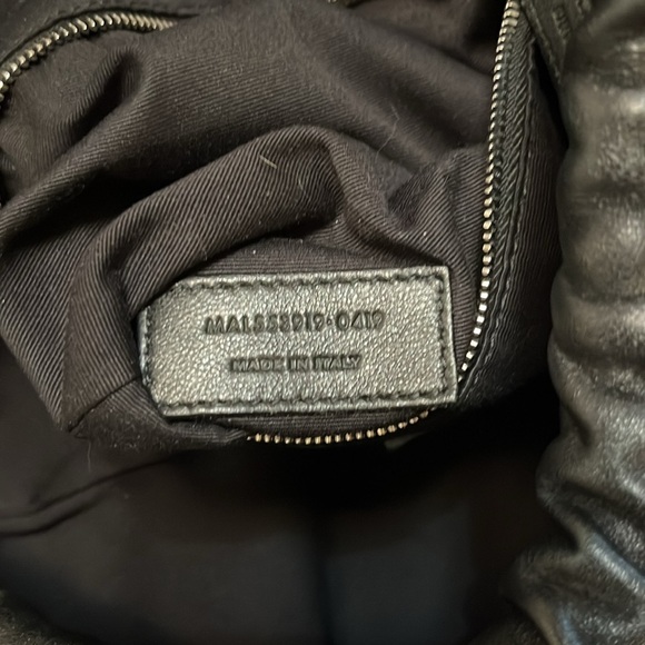 Auth Saint Laurent Teddy Palm Backpack Bag Drawstring Top Purse - Picture 9 of 10